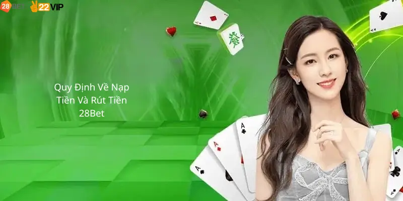 Quy Định Về Nạp Tiền Và Rút Tiền 28Bet